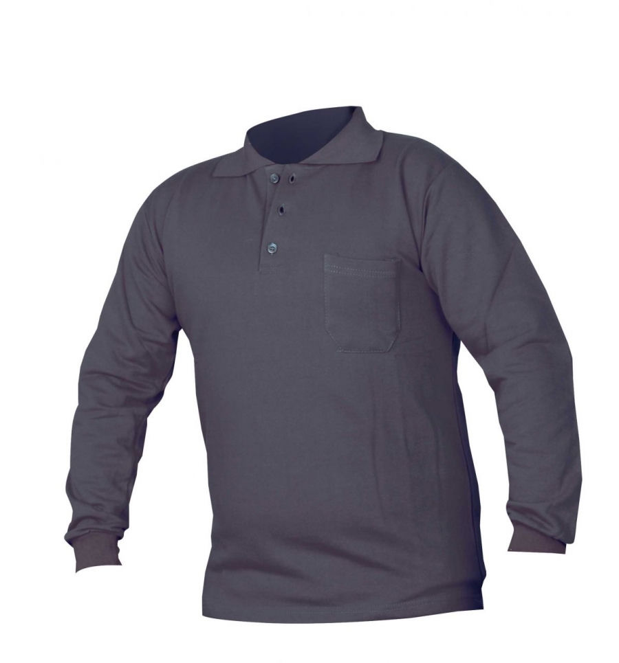 Polo yaka sweatshirt