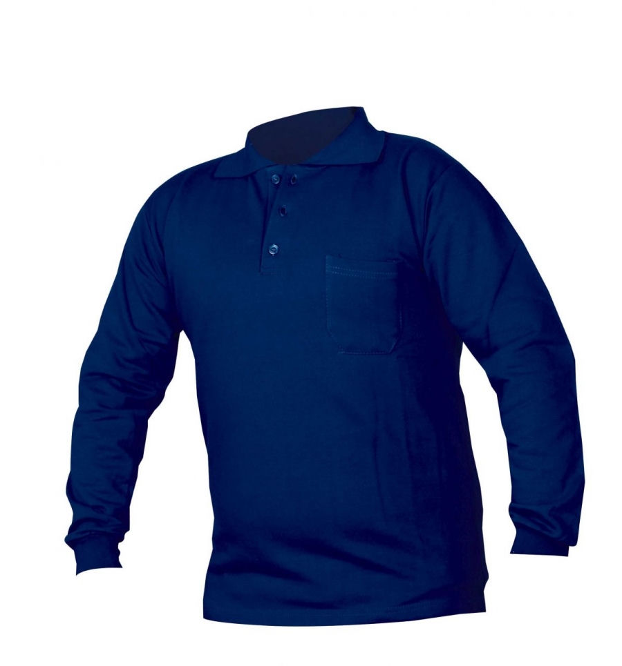 Polo yaka sweatshirt